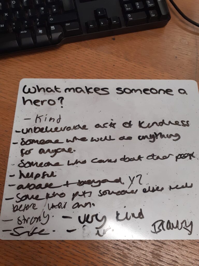 7R – What makes someone a hero?